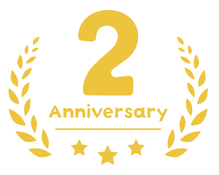 おかげさまで2周年